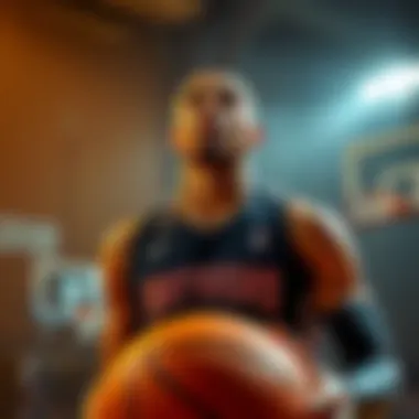 Visual representation of betting strategies in basketball