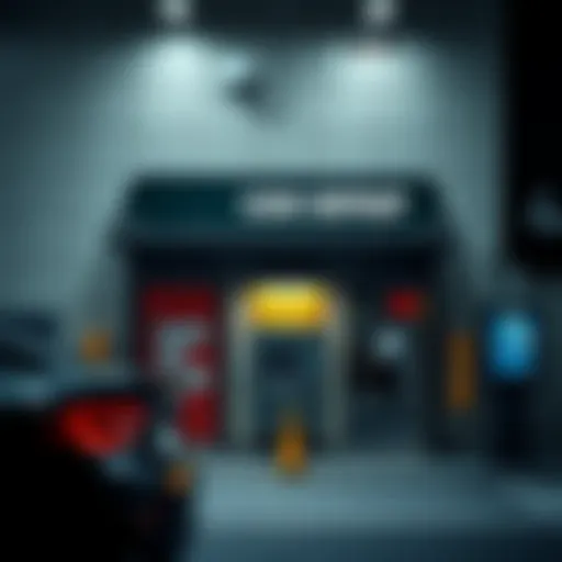Secure Cash Deposit Location A secure cash deposit location