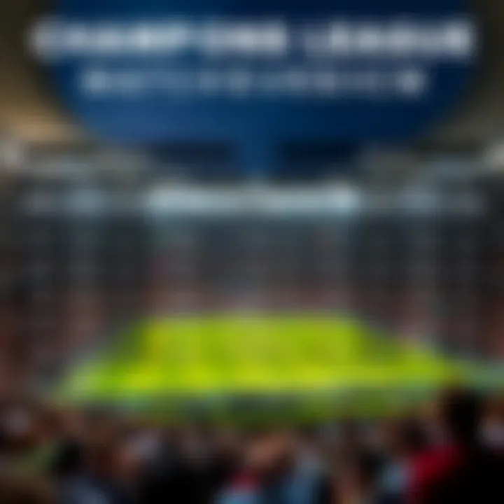 Detailed schedule of Champions League matches