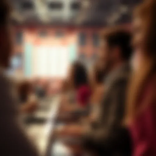 A captivating view of the Croatian lottery drawing event