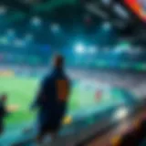 Dynamic platform showcasing various betting options