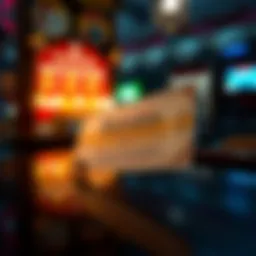 Hungarian lottery ticket displayed elegantly