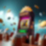 An illustration showcasing the concept of jackpot