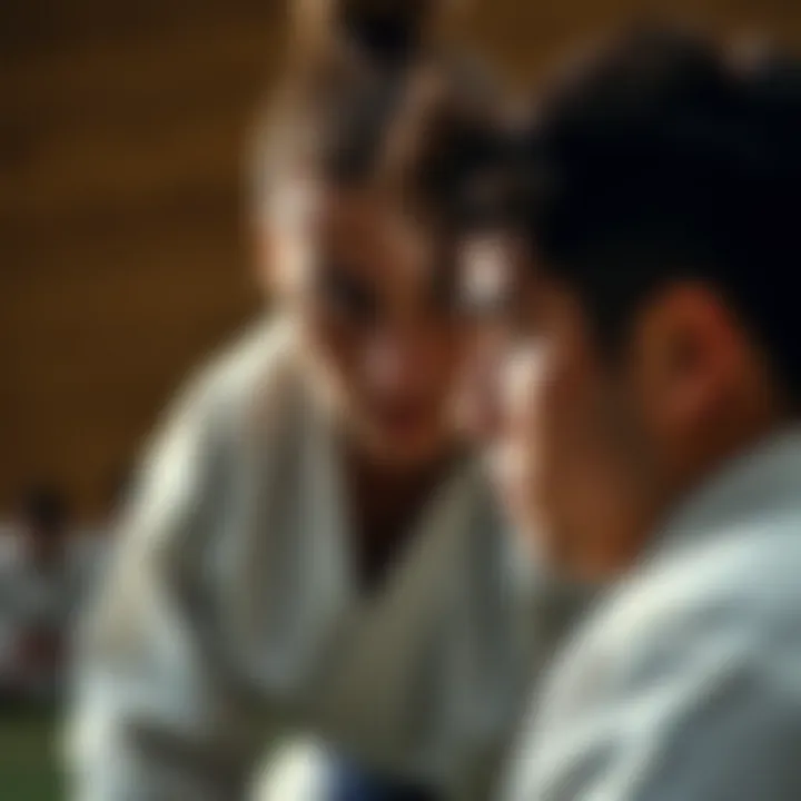 Training session highlighting the importance of focus