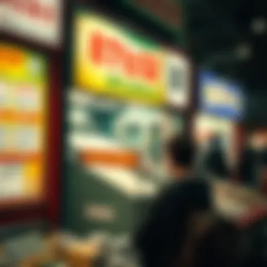 An informative graphic showing the history of lotteries in Korea