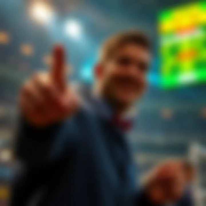 Visual representation of long-term betting success