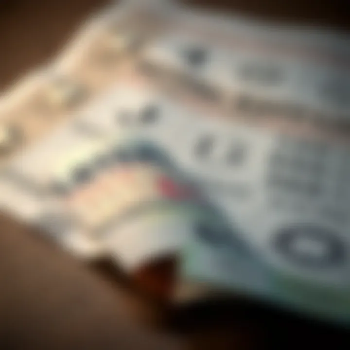 A captivating lottery ticket alongside a betting slip