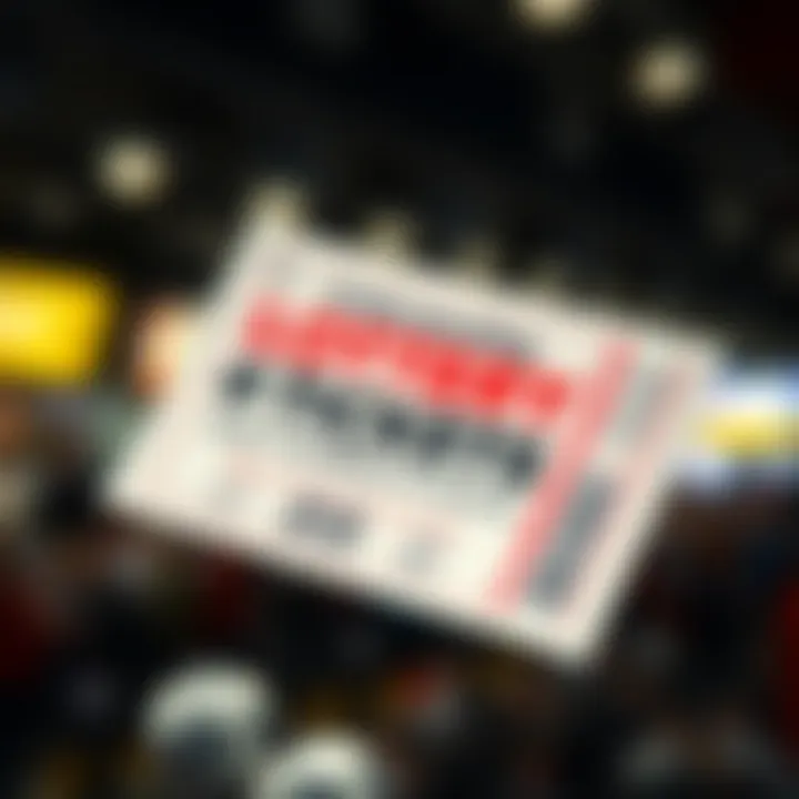 Conceptual representation of a lottery ticket