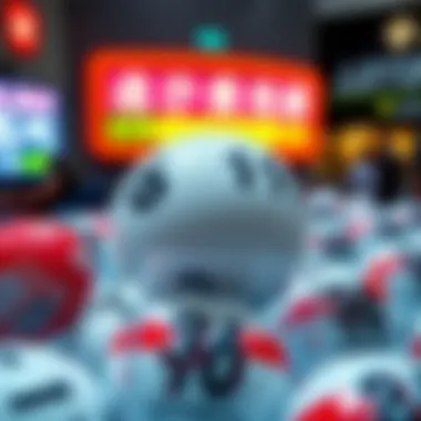 Visual representation of lottery probabilities