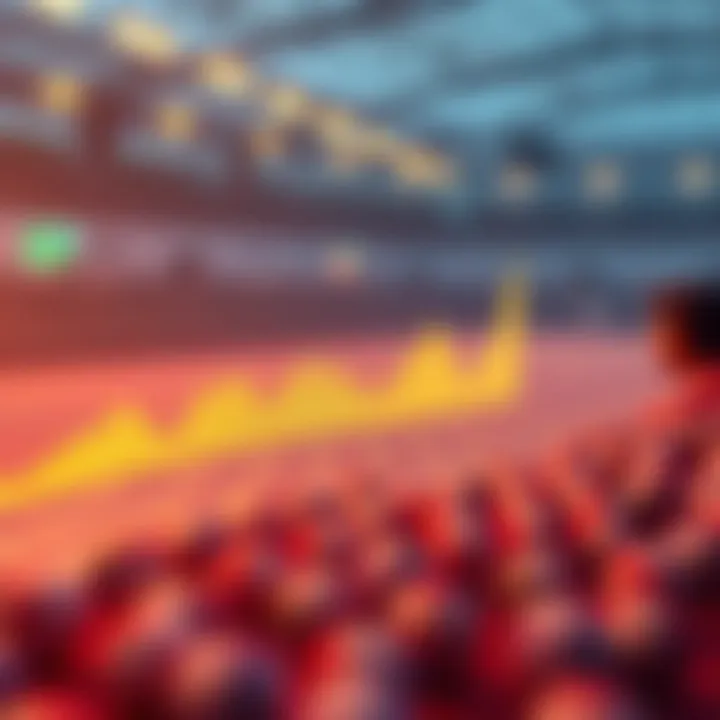 Visual representation of historical lottery data