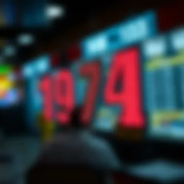 Visual of number patterns in the lottery