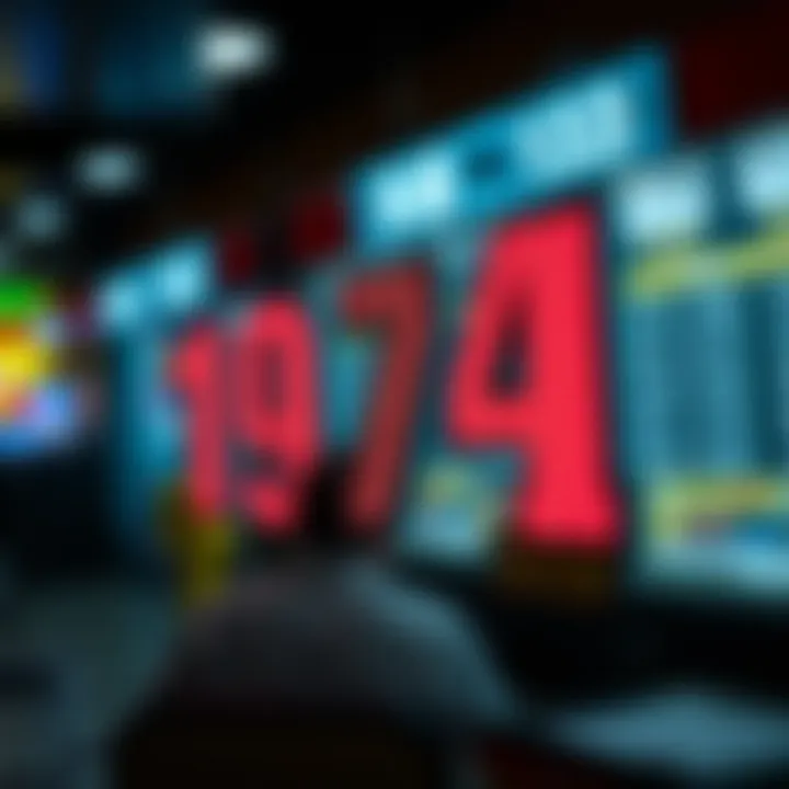 Visual of number patterns in the lottery