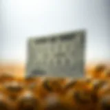 Illustration of a lottery ticket with auto-selection feature