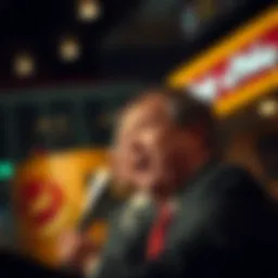 The moment of realization after the lottery win
