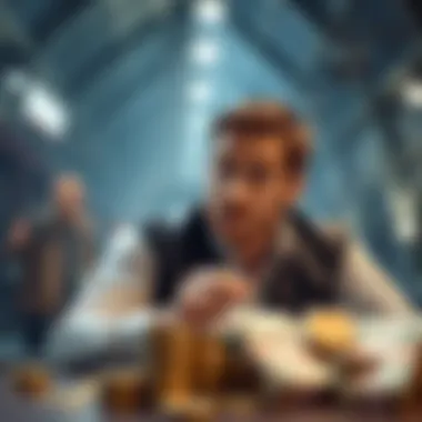 An artistic depiction of financial management tips after winning