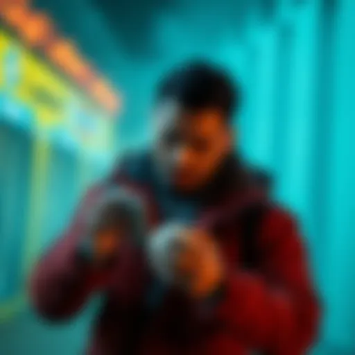 Conceptual illustration of lottery fraud