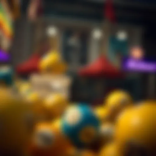 Historical representation of lottery evolution