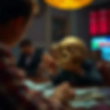 A visual representation of lottery winnings impact on life