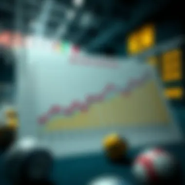 Graph showing betting strategies