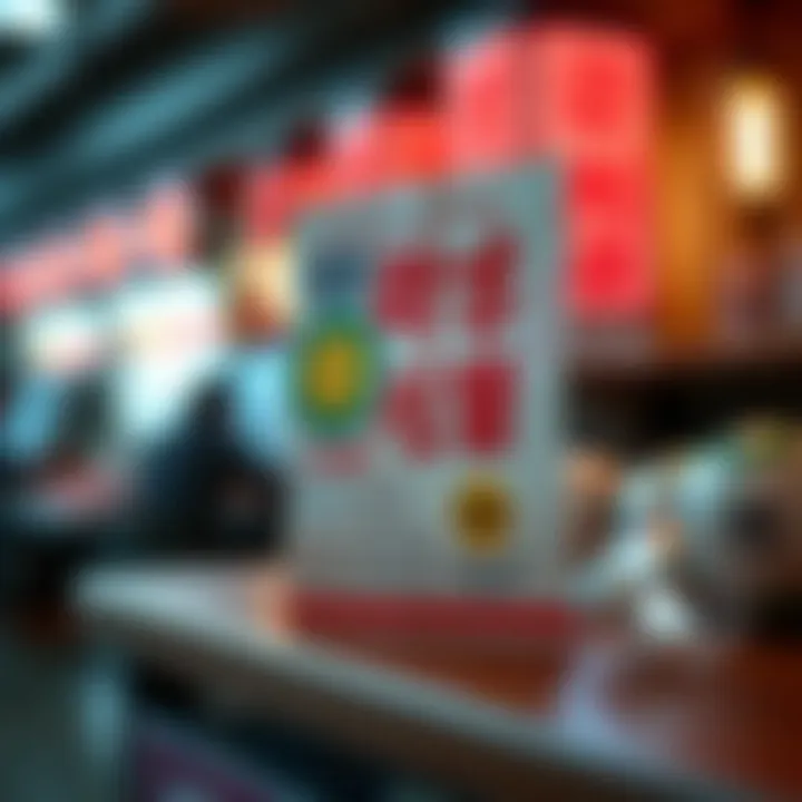 Visual representation of Korean lottery ticket