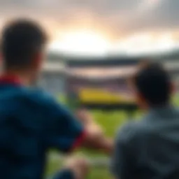 Live streaming of national football match