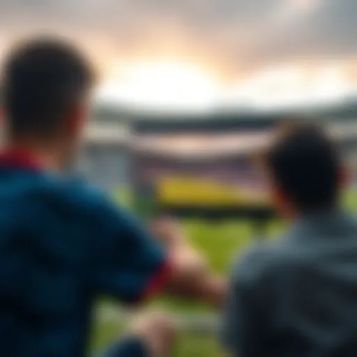 Live streaming of national football match