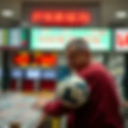 A visual representation of the Pension Lottery's rules and mechanics