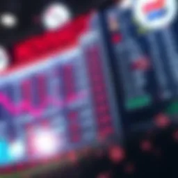 Dynamic Powerball game interface showcasing real-time statistics.