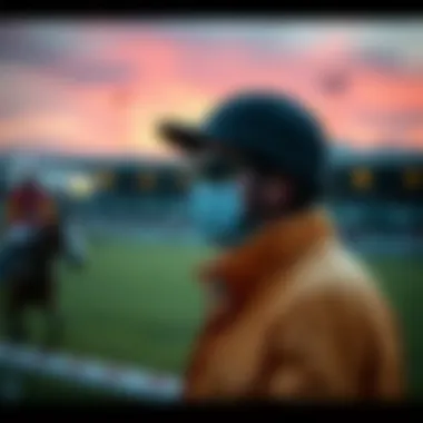 Protective Measures for Successful Betting A graphic representation of a successful bettor using protective measures.