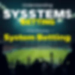 Conceptual graphic representing the theory of system betting