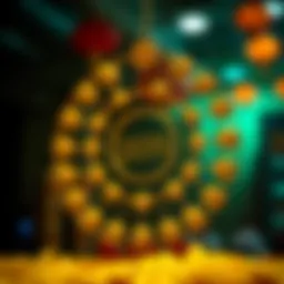 An intricate design depicting the structure of Taiwan's Thursday Lotto
