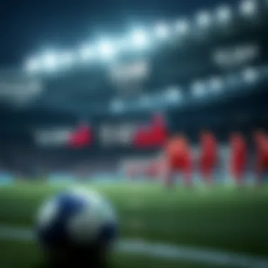 Graphical representation of team statistics