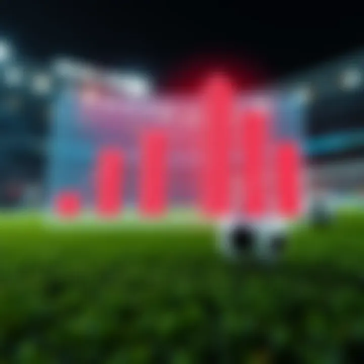 Graphical representation of betting trends