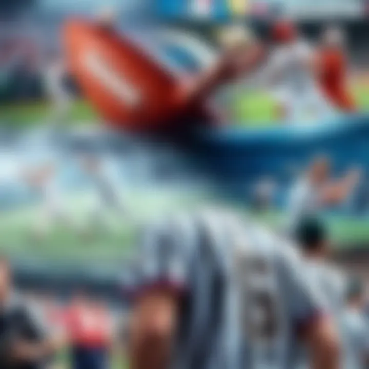 Diversity of Sports Events in Betting A collage of sports events representing the excitement and diversity of sports betting.