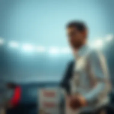 Visual representation of Toto betting concept