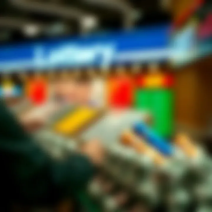 Exploring lottery market dynamics