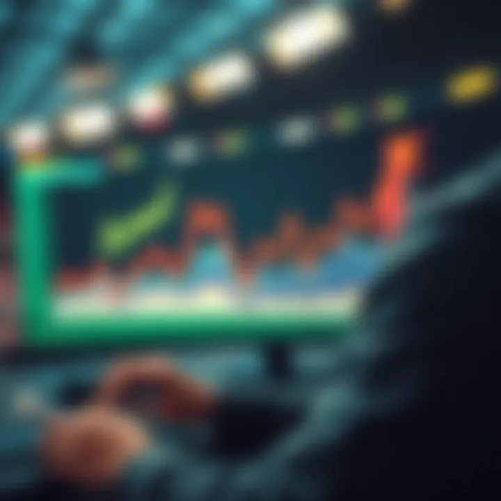 Graphs showcasing betting trends