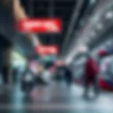 Visual representation of transfer limits in banking