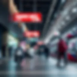 Visual representation of transfer limits in banking