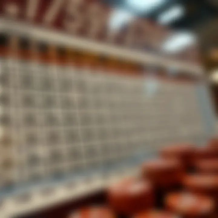 Winning Number Patterns Analysis Chart showcasing winning number patterns